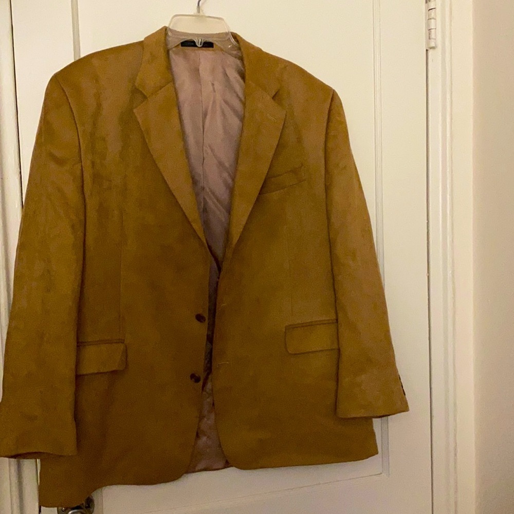 Chaos tan blazer size: 46 R